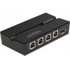 DeLock USB 2.0 switch 4x USB Type B �� USB, �� �������, ����� - (11493)