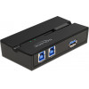 DeLock USB 3.0 switch 2x USB Type B �� USB, �� �������, ����� - (11495)