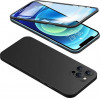Powertech ���� & tempered glass 2.5D TGC-0003, iPhone 12 Pro Max, ����� - (TGB-0003)