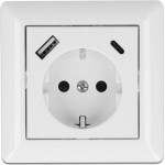 DeLock ����� ������ �� ����� �������� USB & USB Type-C 3.4A, ����� - (11489)