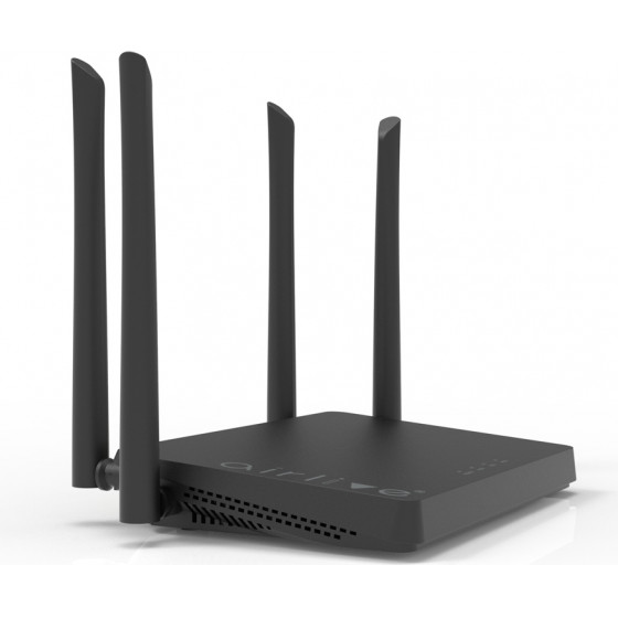 AirLive mesh router WiFi 6 dual band, AX1800, 4x Gigabit ports - (W6184QAX)