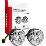 Amio ���� ������ DRL 12/24V 11,16W 8xSMD LED 800lm DRL 510HP ���������� 70mm 2���