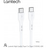 Lamtech cable Type C TO Type C 100W fast charge 2M - (LAM023664)
