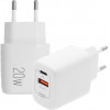 Lamtech charger USB QC3.0/Type C 20W - (LAM023527)
