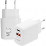 Lamtech charger USB QC3.0/Type C 20W - (LAM023527)