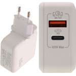 Lamtech charger USB QC3.0/Type C 65W - (LAM023558)