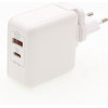 Lamtech charger USB QC3.0/Type C 65W - (LAM023558)