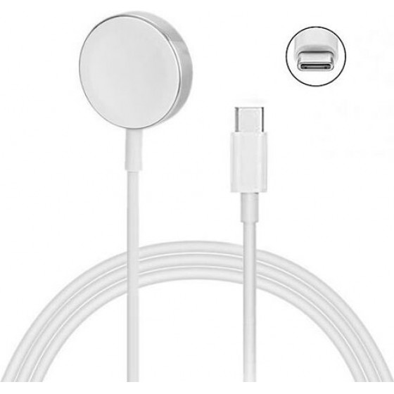 Lamtech IWATCH METAL charger with Type C cable 1M - (LAM023671)