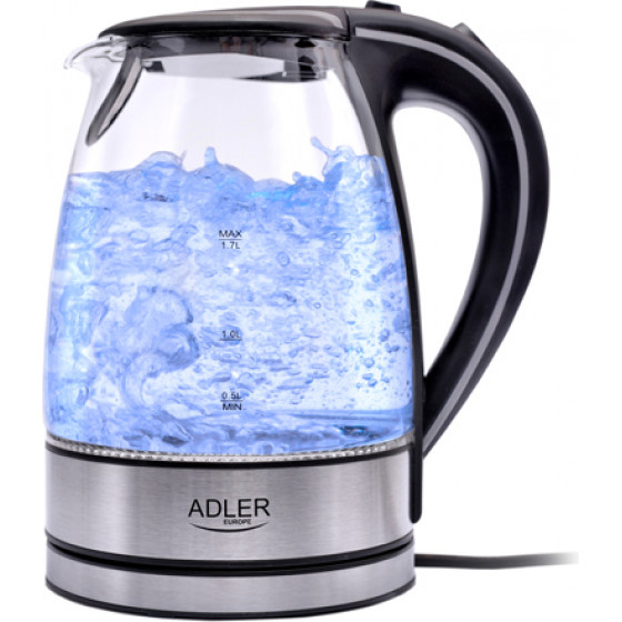 Adler glass kettle 1,7L - (AD1225)