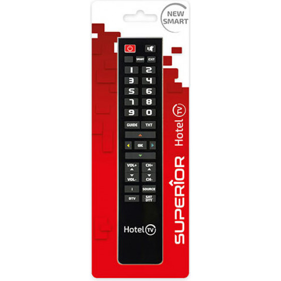 Superior hotel TV remote control - (SUPTPB013)