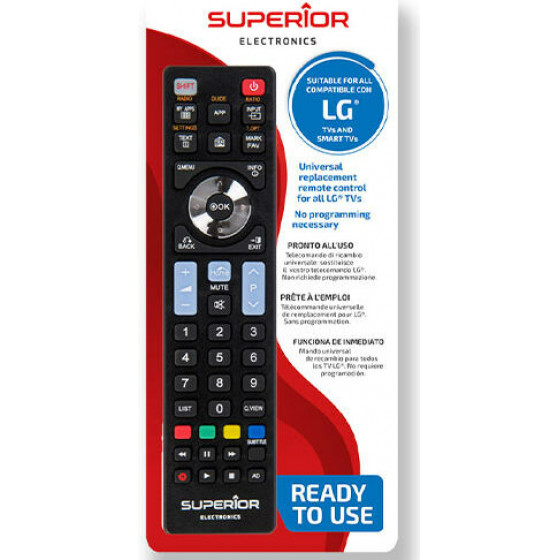 Superior replacement remote control for LG - (SUPTRB007)