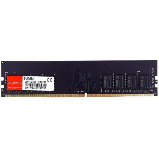 Colorful 16GB DDR4 2666MHz Ram (1x16G) - (818213040529)