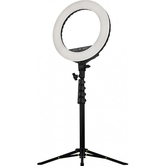 Streamplify Light 14 Streaming Ring Light - Black 36cm & tripod - selfie stick - (TVSP-002)