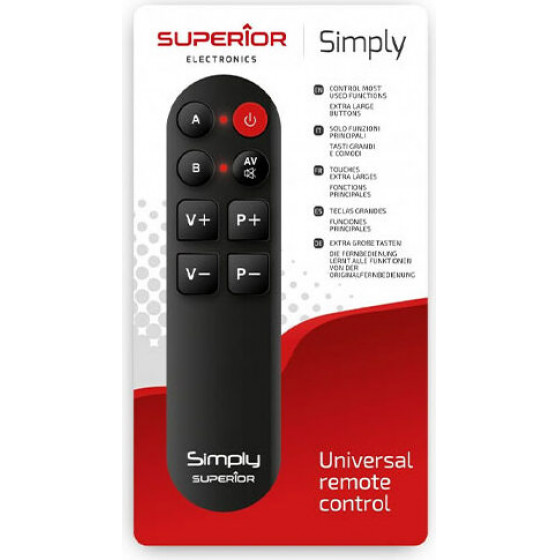Superior SIMPLY remote control - (SUPTLB001)