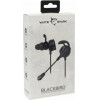 White Shark in-ear headset + microphone BLACKBIRD - (GE-537)
