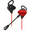 White Shark in-ear headset + microphone EAGLE BLACK/RED - (GE-536)