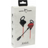 White Shark in-ear headset + microphone EAGLE BLACK/RED - (GE-536)