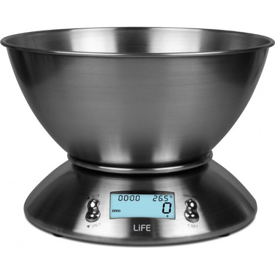 Life Mise En Place digital kitchen scale with bowl
