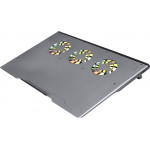 NOD COLD CORE aluminum notebook cooler with 3x80mm fans
