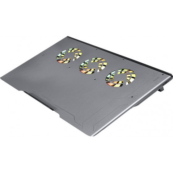 NOD COLD CORE aluminum notebook cooler with 3x80mm fans