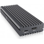 Raidsonic Icy Box IB-1817MC-C31 Enclosure for 1x M.2 NVMe & SATA SSD with USB Type-C