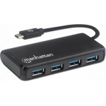 Manhattan IUSB31C-HUB430M - USB 3.2 Gen 1/4-port hub