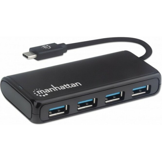 Manhattan IUSB31C-HUB430M - USB 3.2 Gen 1/4-port hub
