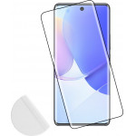 Idol 1991 tempered glass Huawei Nova 9 6.57 9H 0.30mm 3D full glue semi curved finger unlock black + squeezy card - (5205308304996)