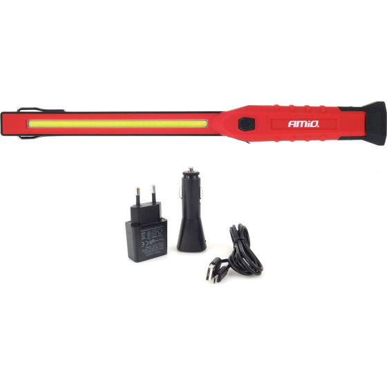 Amio ����� WT01 12/24/230V/MICRO USB COB LED 150/300lm 3W �� ��������� ����+������� - (02170)