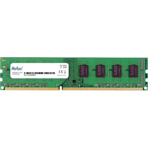 Netac ����� DDR3 UDIMM 8GB, 1600MHz, CL11 - (NTBSD3P16SP-08)