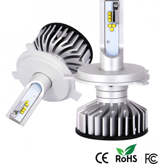 ������� LED F2S CANBUS H4 25W 2400LM,6000-6500K OEM - (14249)