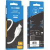Blue Power USB To Micro USB data cable 2m 3A white - (314533)