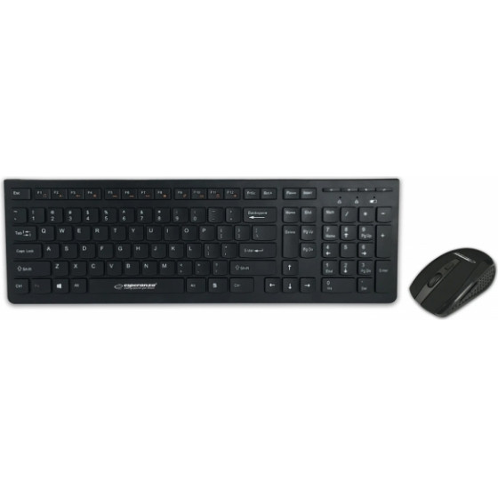 Esperanza wireless set keyboard & mouse tacoma black - (EK136)