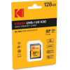 Kodak Memory Card microSD UHS-I U3 V30 ULTRA PERFORMANCE 128GB CLASS 10 with adapter V10 A1 - (EKMSDM128GXCHP)