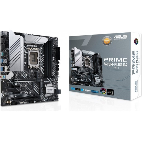 Asus PRIME Z690M-PLUS D4, MATX - (90MB18Q0-M0EAY0)