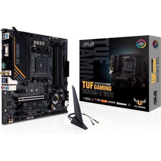 Asus TUF GAMING B550M-E WIFI,AM4, MATX - (90MB17T0-M0EAY0)
