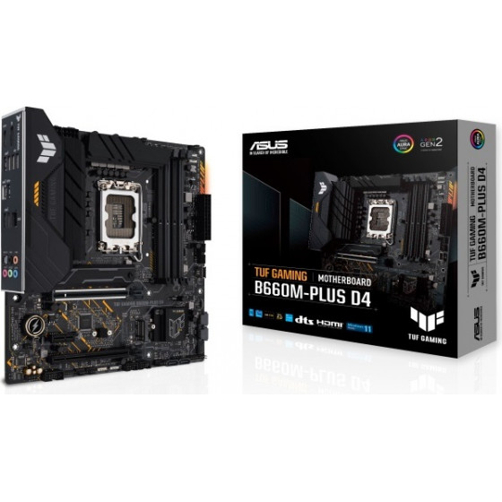Asus TUF GAMING B660M-PLUS D4,1700,MAT - (90MB1940-M0EAY0)