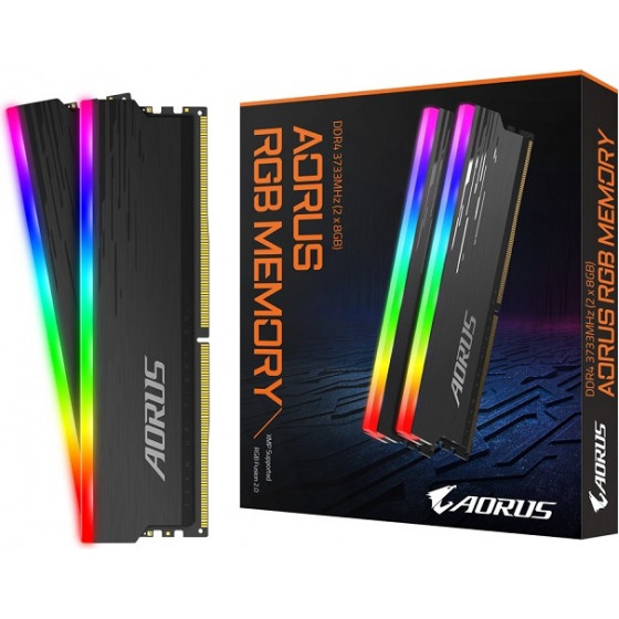 Gigabyte Aorus RGB 3733MHZ, 16GB KIT, DDR4 - (GPA16G37-00-G)