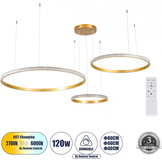 GloboStar Diamond Trio �������� ��������� �������� LED ����� - (61145)