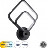 GloboStar ANNA ��������� ������ - ������ Design LED CCT 15W 1800lm 300� AC 220-240V - �������� �������� ���� �������� On/Off All In One ����� 6000k+������ 4500k+����� 2700k �25 x �8 x �30cm - ����� - (61085)