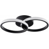 GloboStar CORA ��������� ������ Design LED CCT 18W 2160lm 300� AC 220-240V - �������� �������� ���� �������� On/Off All In One ����� 6000k+������ 4500k+����� 2700k �36 x �20.5 x �7cm - ����� - (61058)