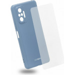 EGOBOO Case TPU Cloudy Grey +Tempered Glass(Xiaomi Redmi Note 10PRO) - (XNOT10PDTPUGREYGL)