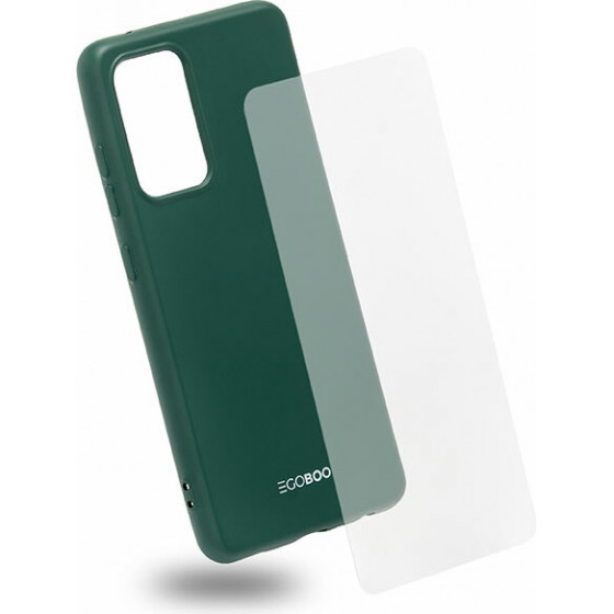 Egoboo Case Tpu Pine Green+Tempered Glass (Samsung Galaxy A52 4G/A52 5G/A52S/A52 LITE) - (SA52SDTPUGRNGL)