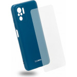 Egoboo Case Tpu Sky Blue +Tempered Glass(Xiaomi Redmi Note 10S) - (XNOT10SDTPUBLUEGL)