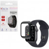 Volte-Tel Tempered Glass Apple Watch 40mm 1.57'' 9H 0.30mm Pc Edge Cover With Key 3D Full Glue Full Cover Black - (5205308305092)