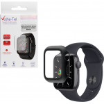 Volte-Tel Tempered Glass Apple Watch 40mm 1.57'' 9H 0.30mm Pc Edge Cover With Key 3D Full Glue Full Cover Black - (5205308305092)