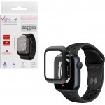 Volte-Tel Tempered Glass Apple Watch 41mm 1.69'' 9H 0.30mm Pc Edge Cover With Key 3D Full Glue Full Cover Black - (5205308305146)