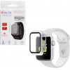 Volte-Tel Tempered Glass Apple Watch 41mm 1.69'' 9H 0.30mm Pc Edge Cover With Key 3D Full Glue Full Cover White - (5205308305153)