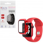 Volte-Tel Tempered Glass Apple Watch 42mm 1.65'' 9H 0.30mm Pc Edge Cover With Key 3D Full Glue Full Cover Red - (5205308305214)
