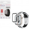 Volte-Tel Tempered Glass Apple Watch 42mm 1.65'' 9H 0.30mm Pc Edge Cover With Key 3D Full Glue Full Cover White - (5205308305207)